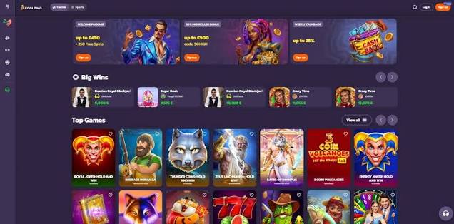 Reseña de Coolzino Casino